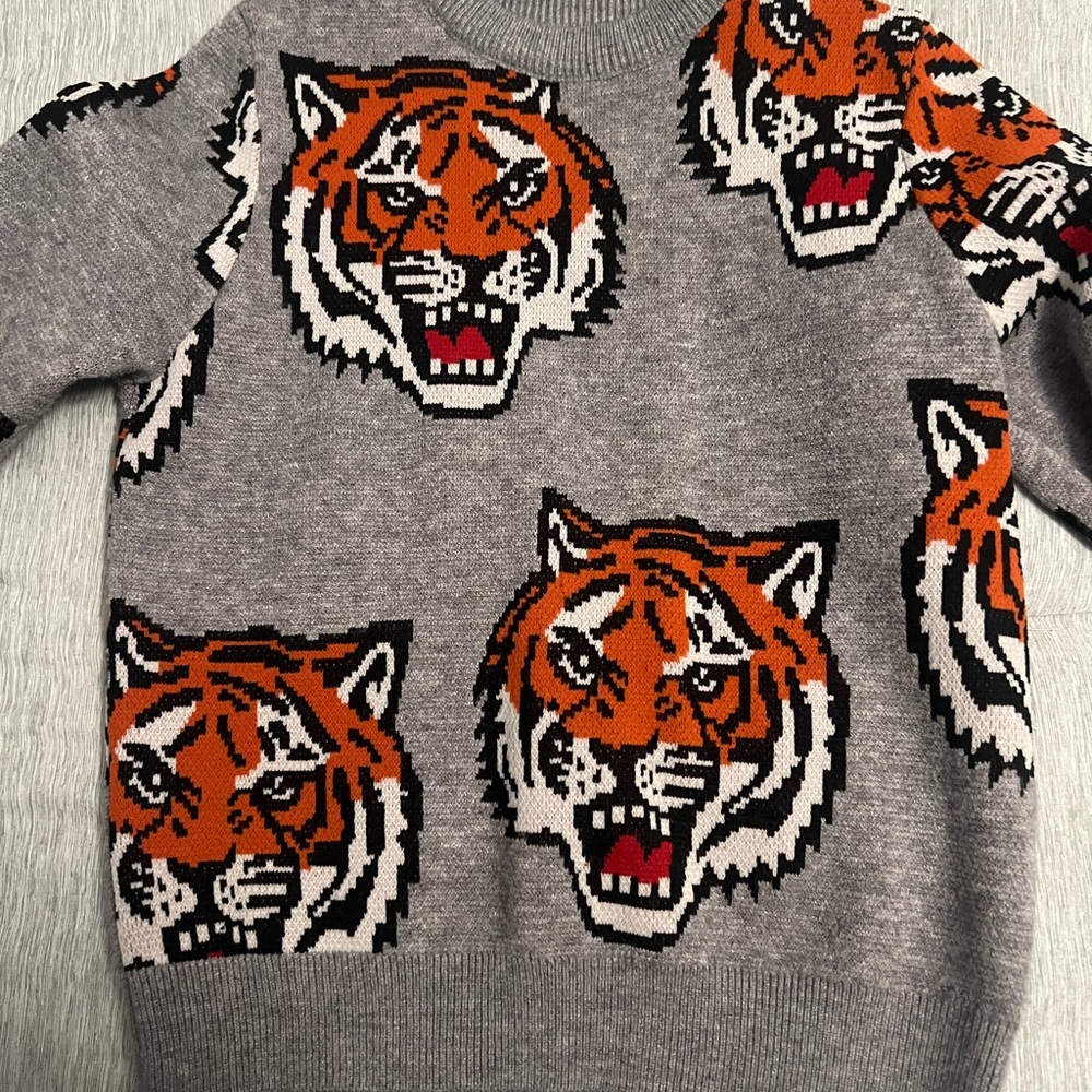 Tiger Graphic Sweater